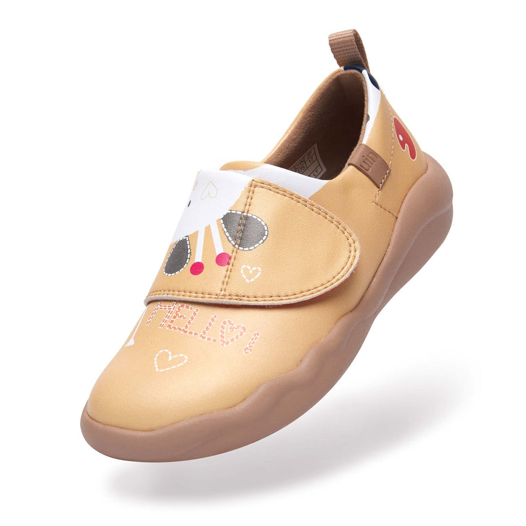 UIN Footwear Kid Little Deer-Yellow Toledo II Kid Canvas loafers