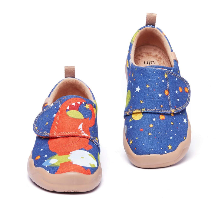 UIN Footwear Kid Monster Planet Kid Canvas loafers
