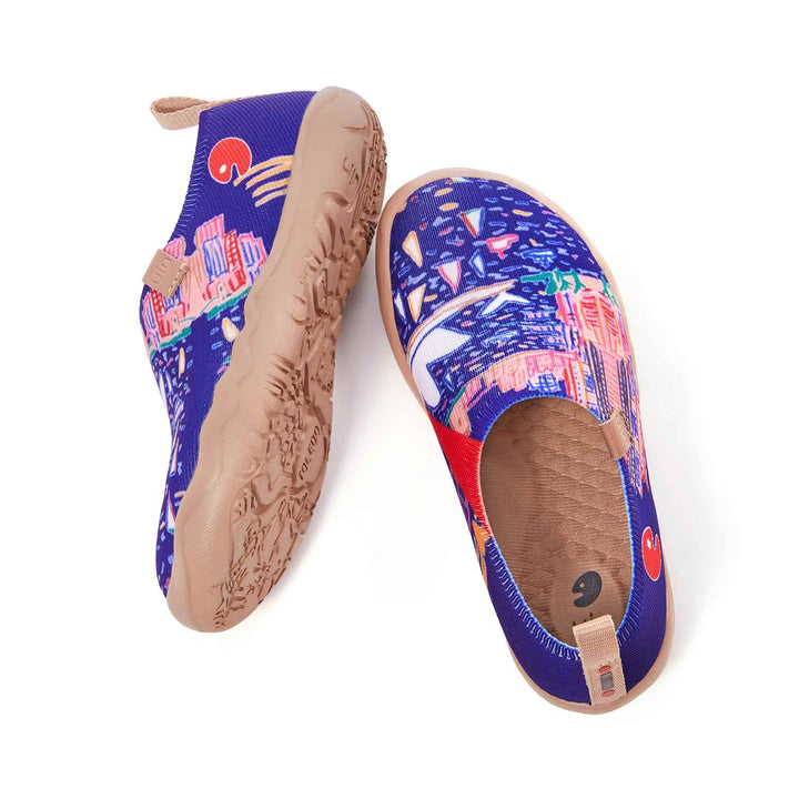 UIN Footwear Kid Opera House Kid Canvas loafers