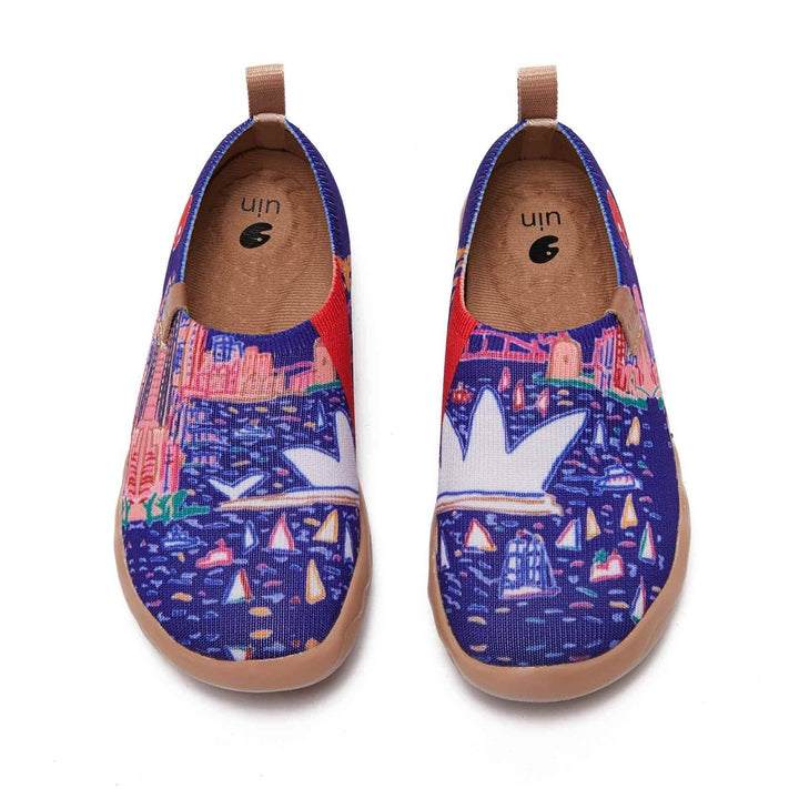 UIN Footwear Kid Opera House Kid Canvas loafers
