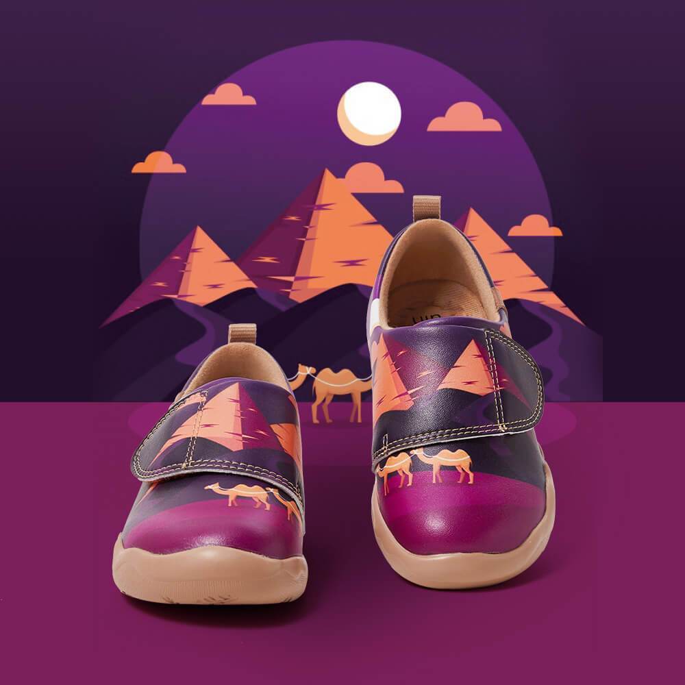UIN Footwear Kid Sunset In Pyramid Kid Canvas loafers
