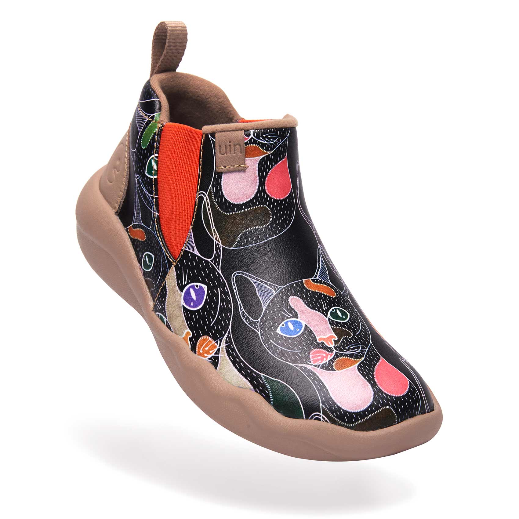 UIN Kid's Walking Travel Shoes Slip On Microfiber Casual Loafers