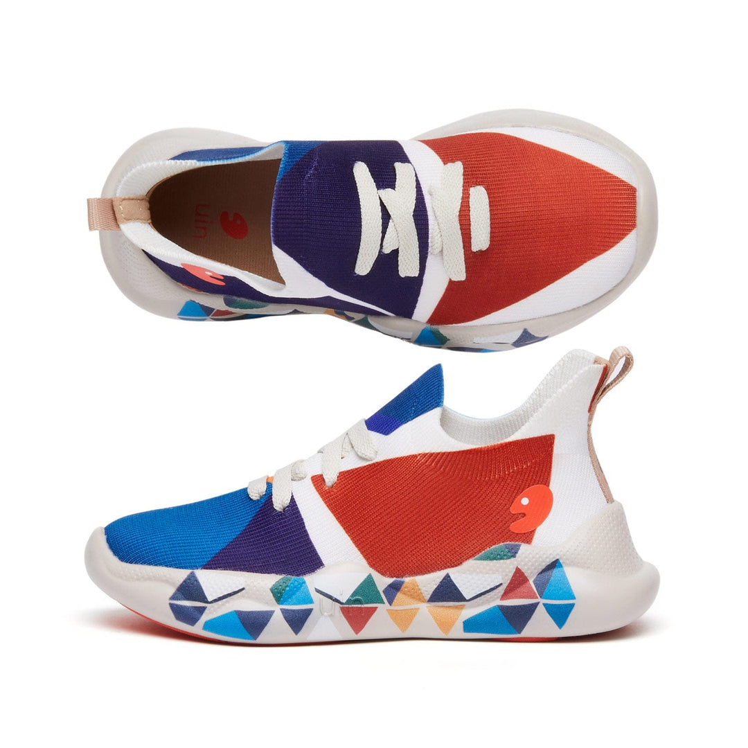 UIN Footwear Kid Triangle Puzzle Mijas I Kid Canvas loafers