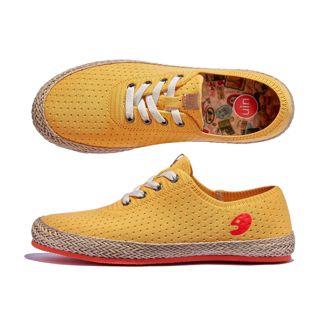 UIN Footwear Men Amber Yellow Formentera I Men Canvas loafers
