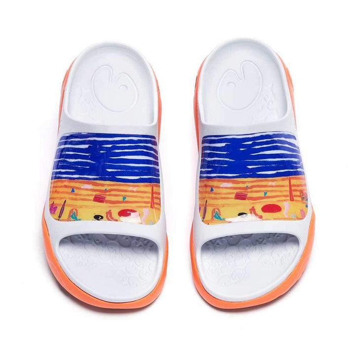 UIN Footwear Men At the Beach Ibiza Slides Canvas loafers