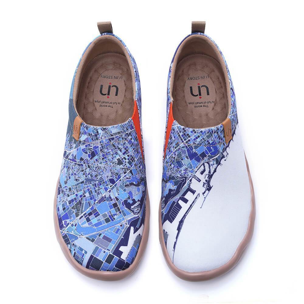 UIN Footwear Men BARCELONA-US Local Delivery Canvas loafers