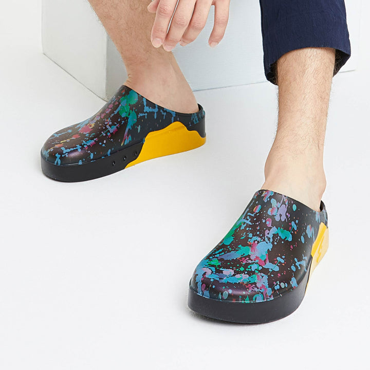 UIN Footwear Men Blinking Neon Tenerife Men Canvas loafers