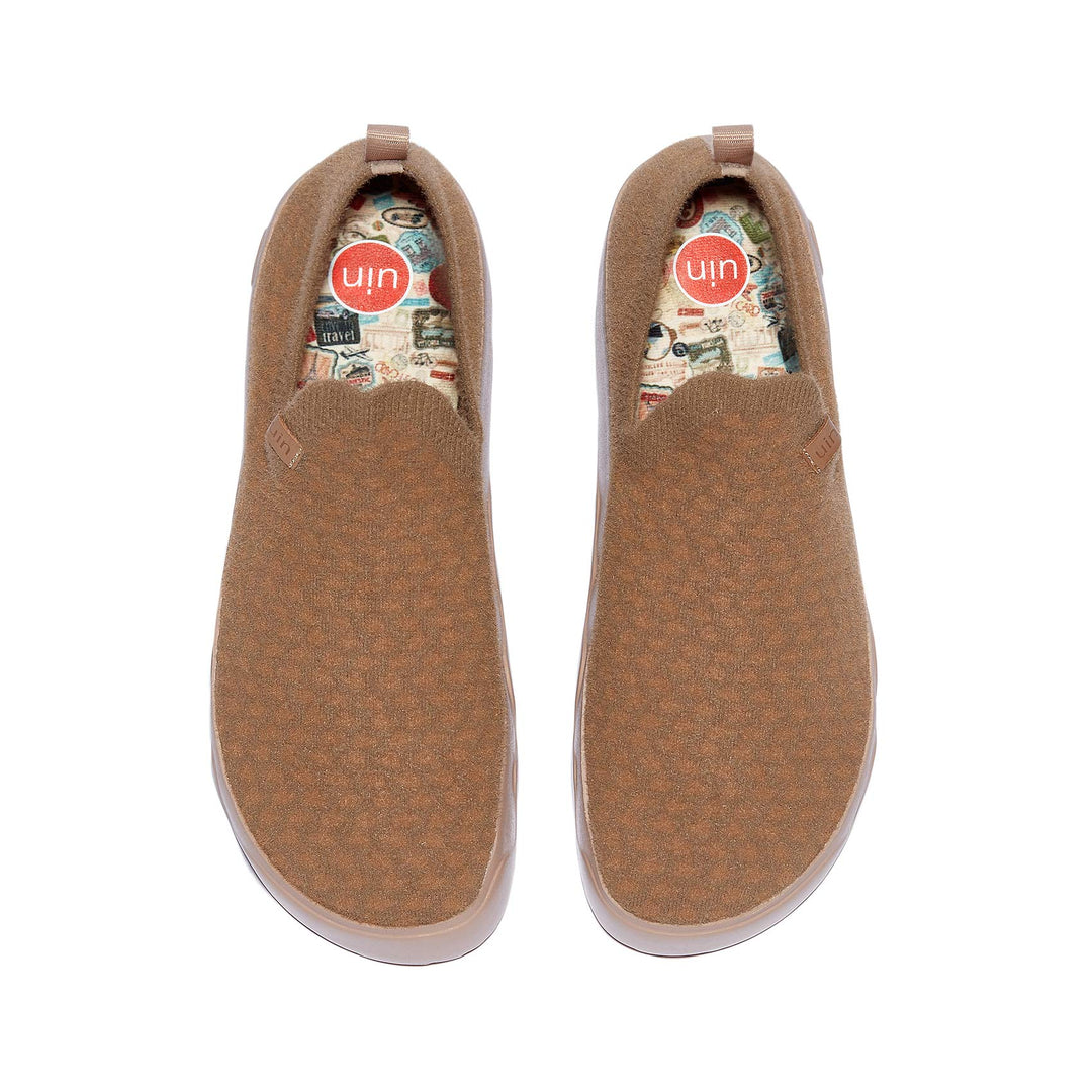 UIN Footwear Men Caramel Brown Fuerteventura I Men Canvas loafers