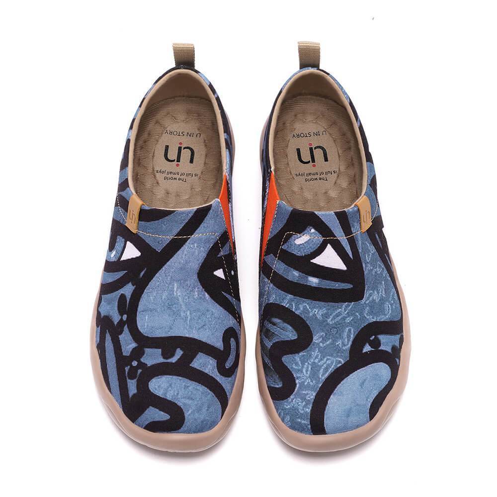 UIN Footwear Men Charming Kiss I Canvas loafers