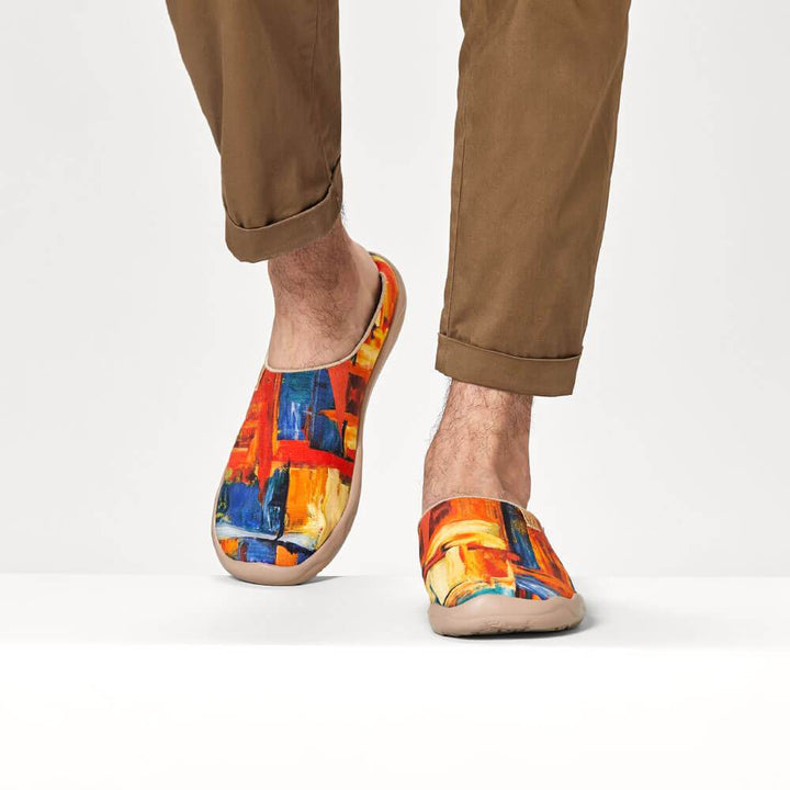 UIN Footwear Men Color Zone Men Slipper Canvas loafers