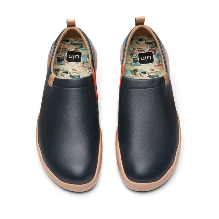UIN Footwear Men Dark Slate Gray Toledo II Men Canvas loafers