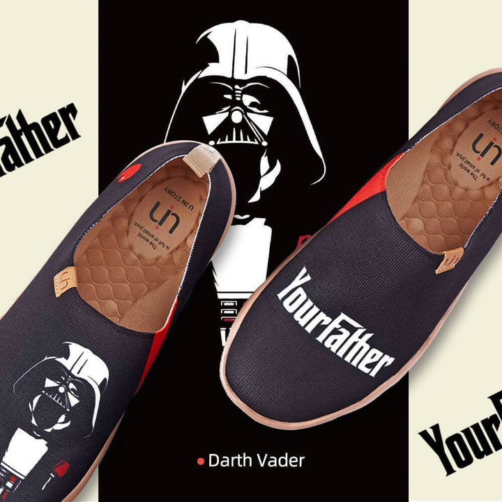 UIN Footwear Men Darth Vader Canvas loafers