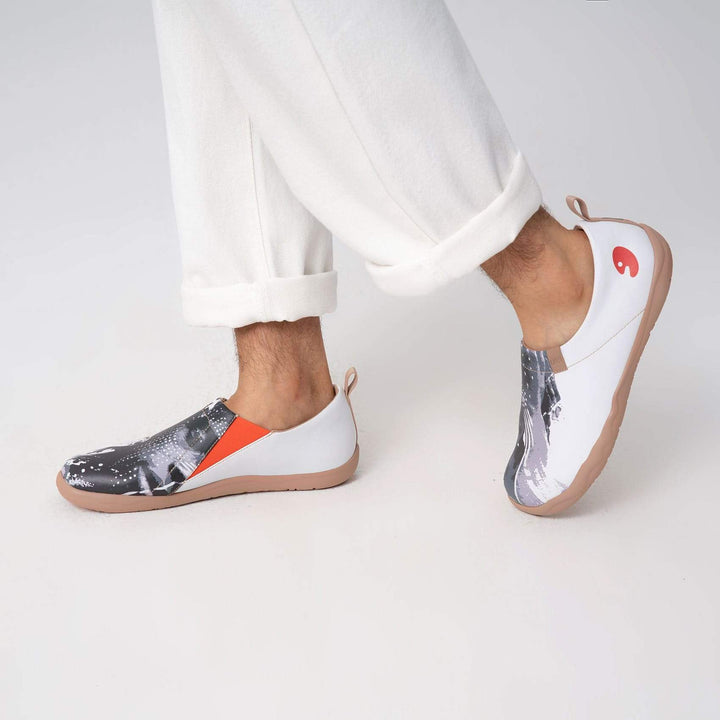 UIN Footwear Men Face Art Toledo I Men Canvas loafers