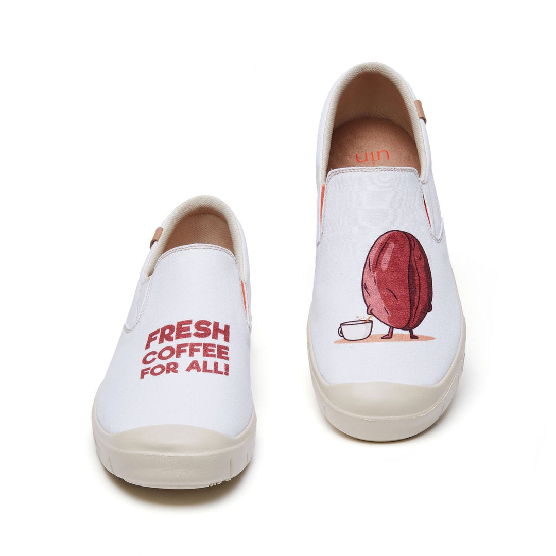 UIN Footwear Men Fresh Coffee Cadiz I Men Canvas loafers