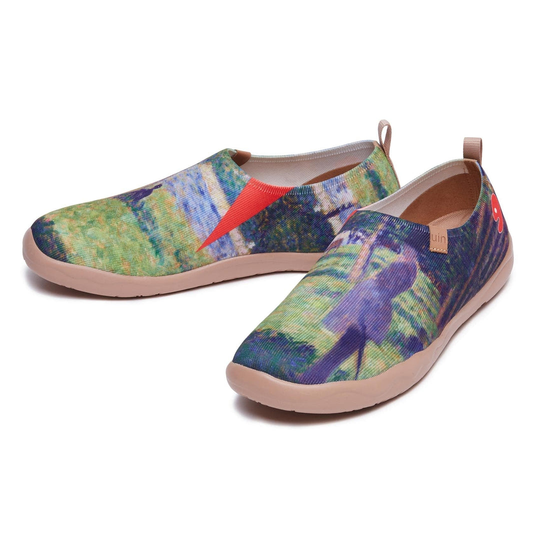 UIN Footwear Men Georges Seurat Study for 'La Grande Jatte������������������������������������������������������?Men Canvas loafers