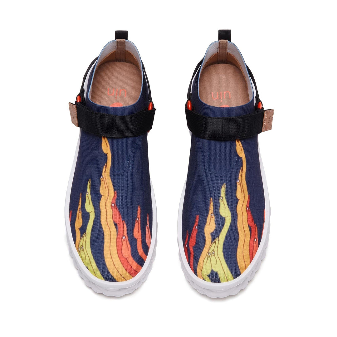 UIN Footwear Men Give Me Fire Las Ramblas III Men Canvas loafers