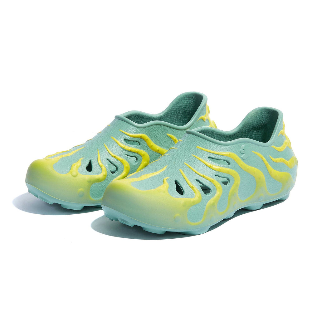 UIN Footwear Men Green Fire Octopus II Men Canvas loafers