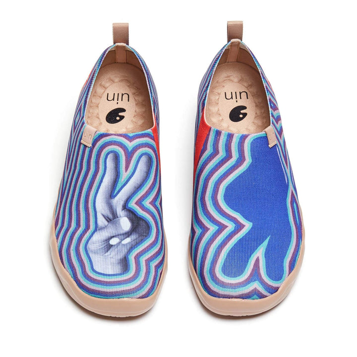 UIN Footwear Men Hand Scissor Canvas loafers