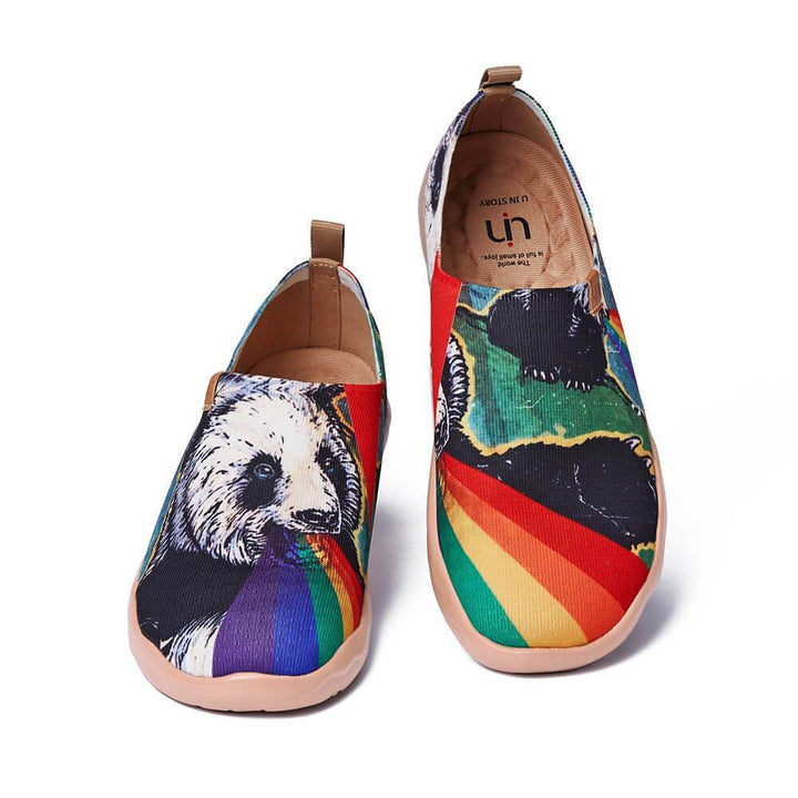 UIN Footwear Men He Must Be Crazy Canvas loafers