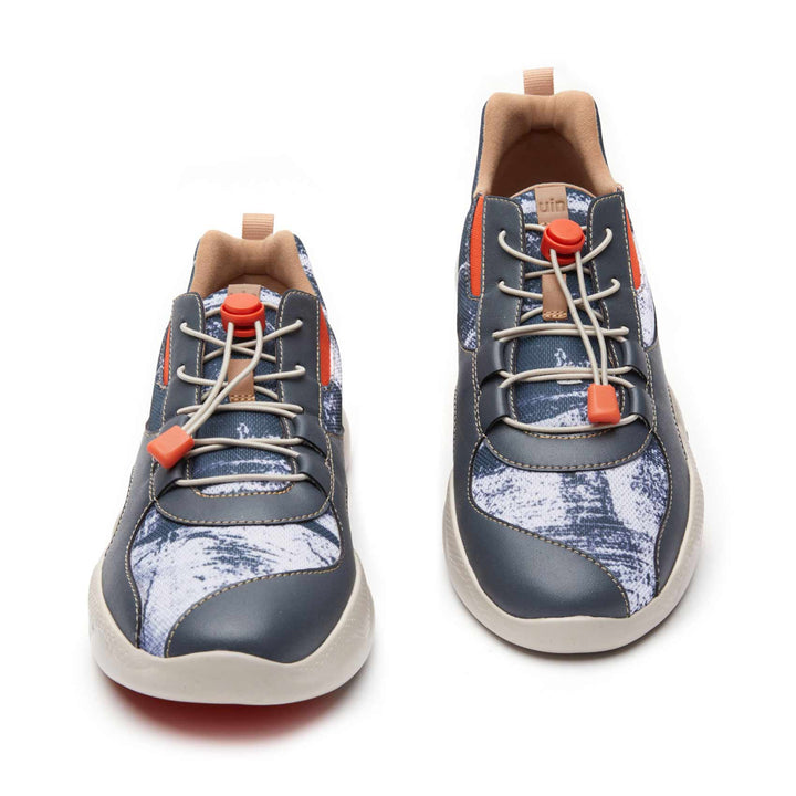 UIN Footwear Men Le Pass������������������������������������������������������-Grey Mijas III Men Canvas loafers
