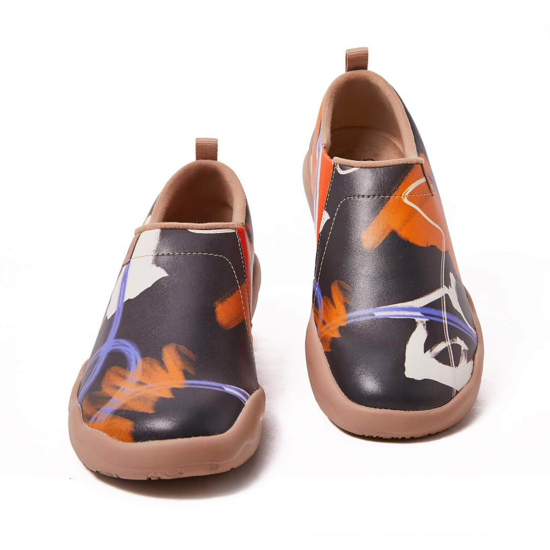 UIN Footwear Men Lost in Mist Canvas loafers