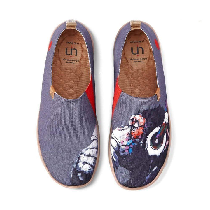 UIN Footwear Men Music Fan-US Local Delivery Canvas loafers