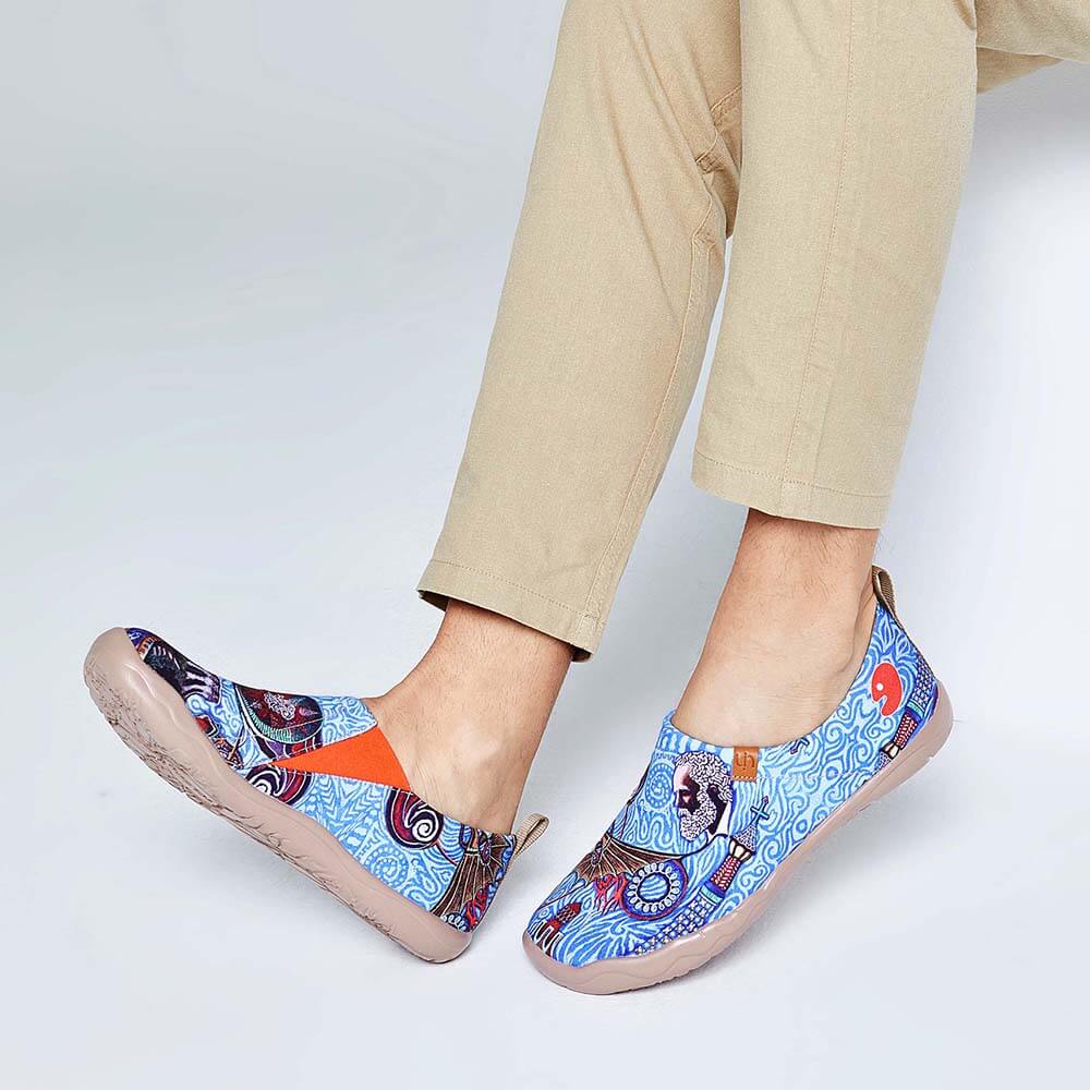 UIN Footwear Men OH MY GAUDÍ Canvas loafers