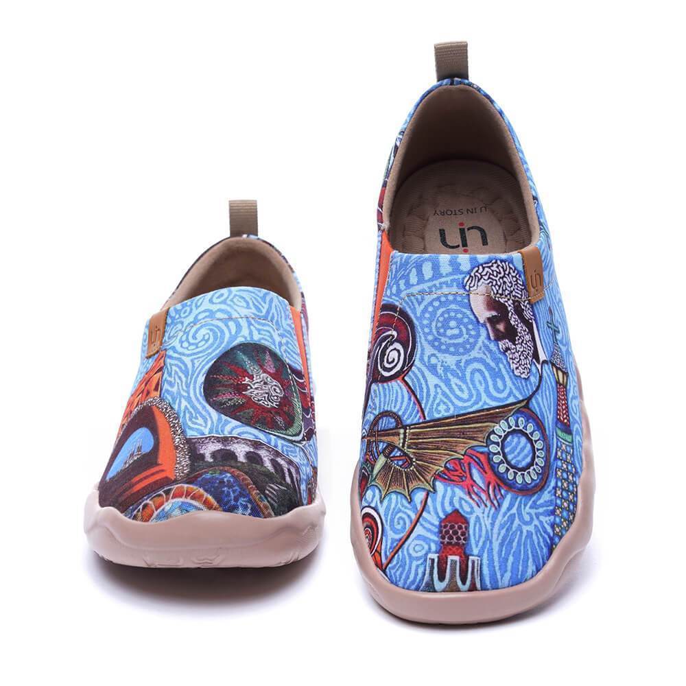 UIN Footwear Men OH MY GAUDÍ-US Local Delivery Canvas loafers