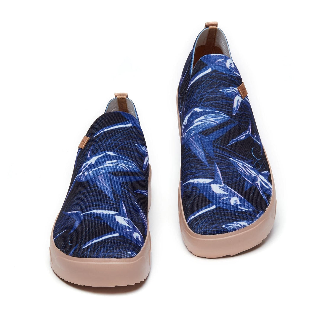 UIN Footwear Men Shark on Ink Fuerteventura I Men Canvas loafers