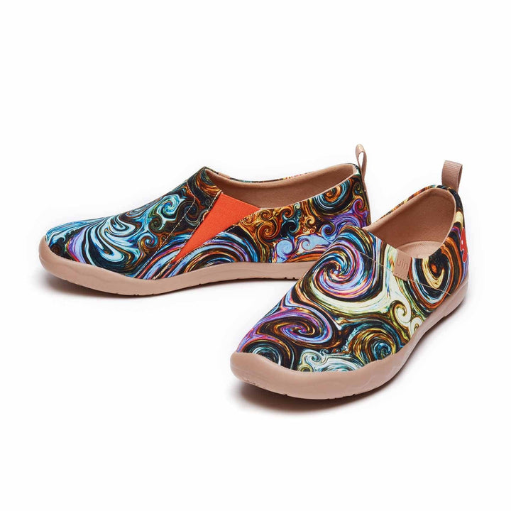 UIN Footwear Men Starry Night II Canvas loafers