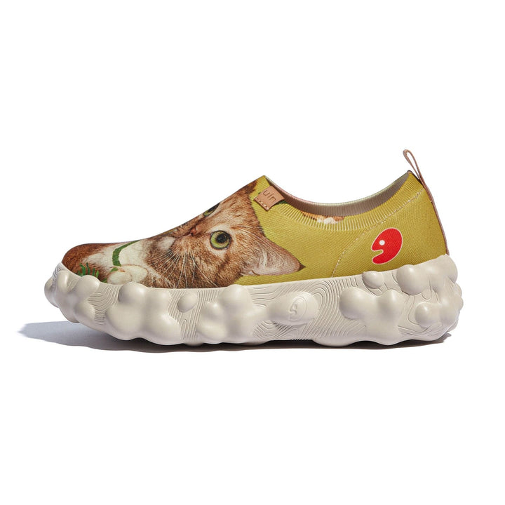 UIN Footwear Men Sunflowers and Cat Toledo VI Men Canvas loafers
