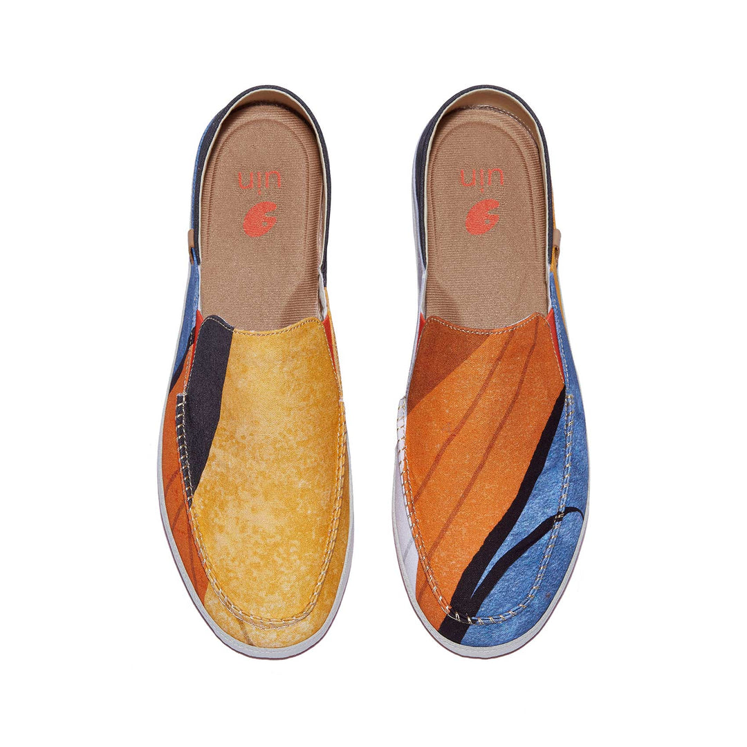UIN Footwear Men Sunset Tree Shadow Formentera II Men Canvas loafers