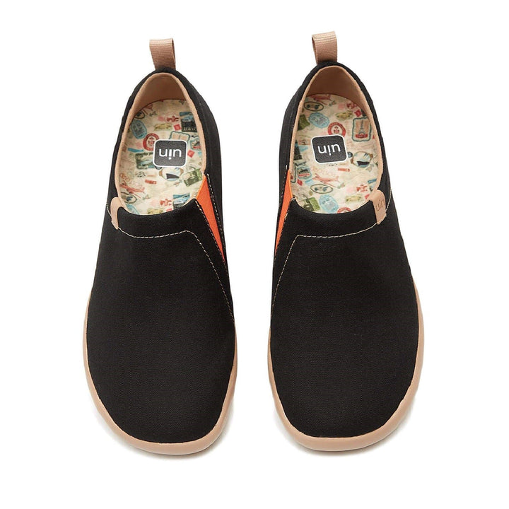 UIN Footwear Men Toledo Black Men Canvas loafers