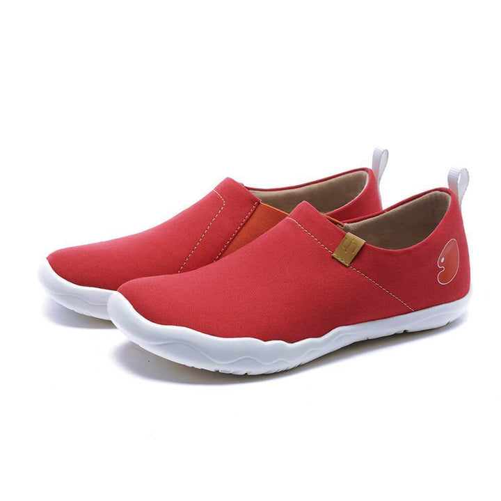 UIN Footwear Men Toledo Red Men Canvas loafers