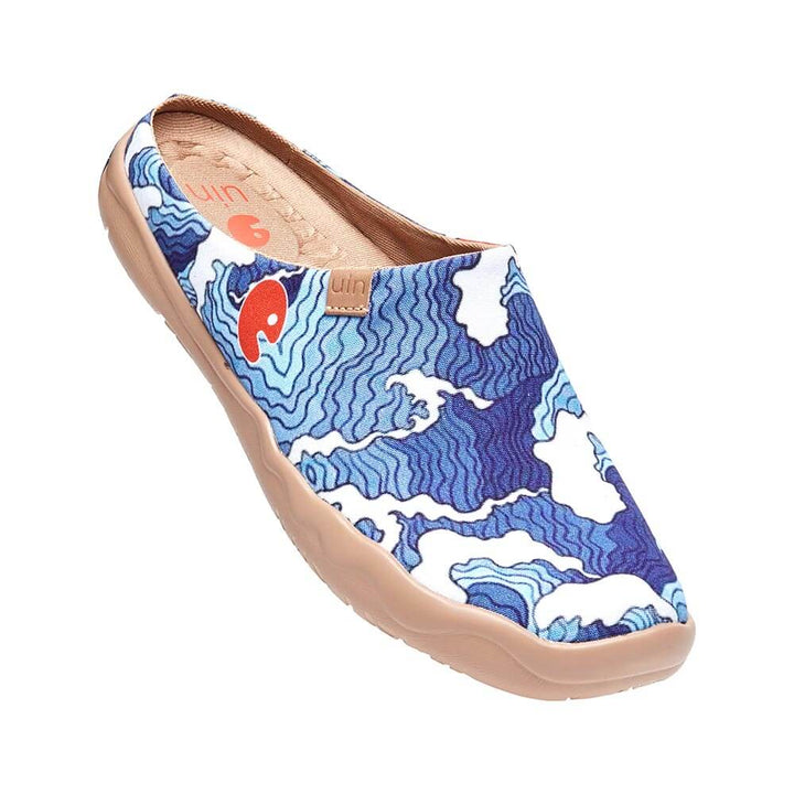 UIN Footwear Men Wave Slipper-US Local Delivery Canvas loafers