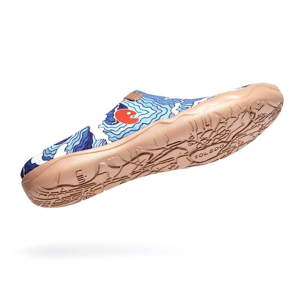 UIN Footwear Men Wave Slipper-US Local Delivery Canvas loafers