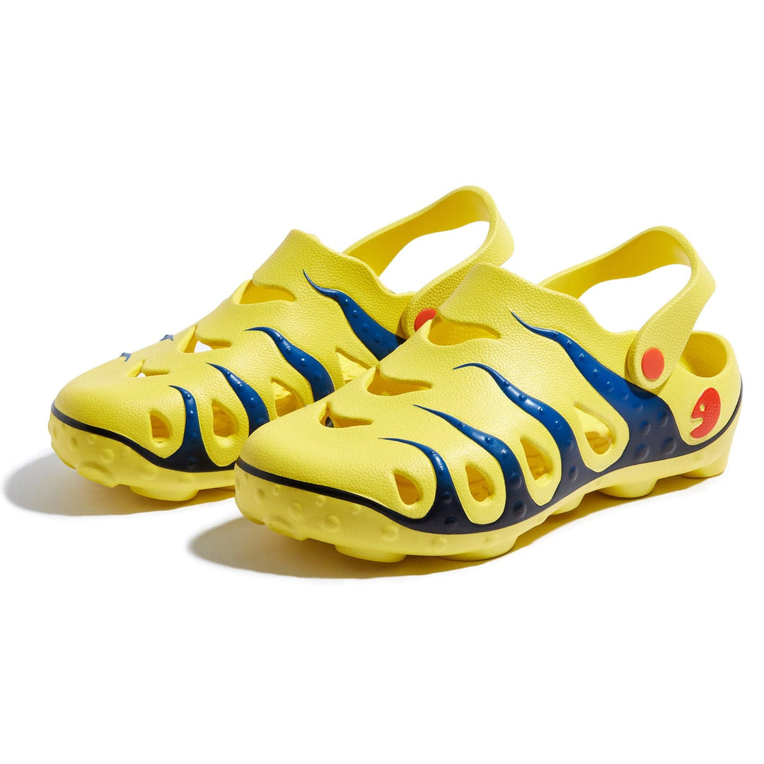 UIN Footwear Men Yellow & Black Octopus I Men Canvas loafers