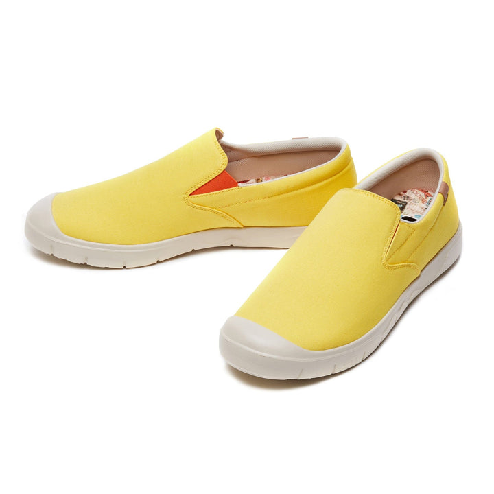 UIN Footwear Men Yellow Maize Cardiz I Men Canvas loafers