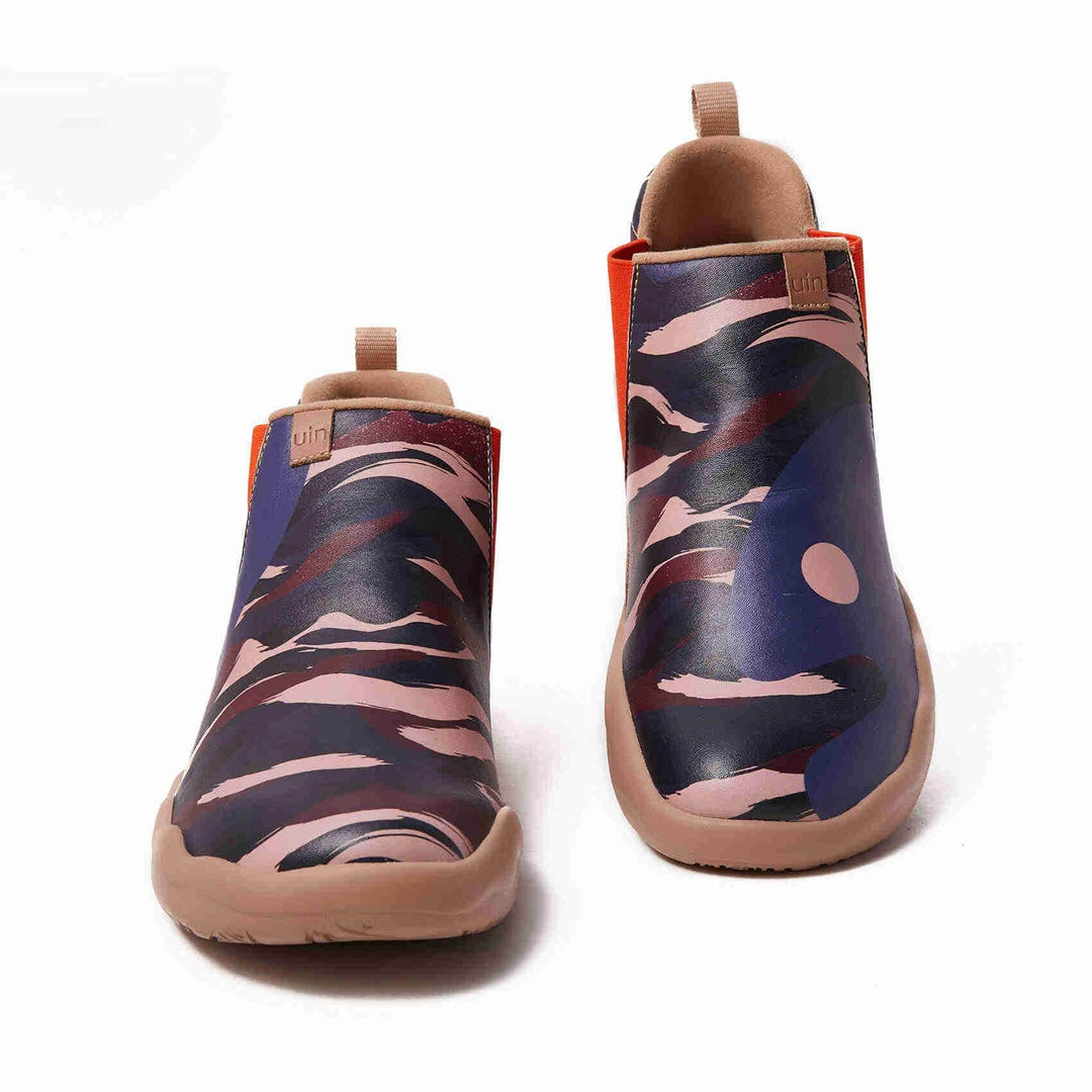 UIN Footwear Men Zebra Runs Different Canvas loafers