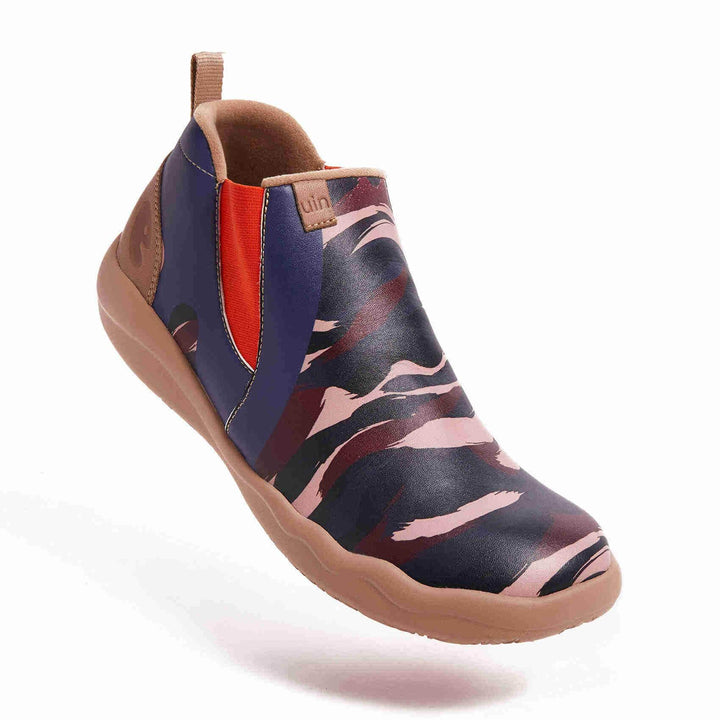 UIN Footwear Men Zebra Runs Different Canvas loafers