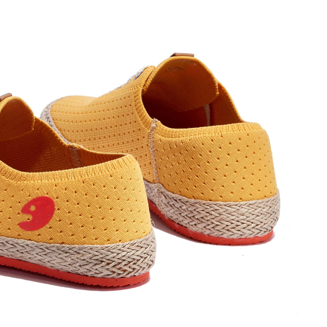 UIN Footwear Women Amber Yellow Formentera I Women Canvas loafers