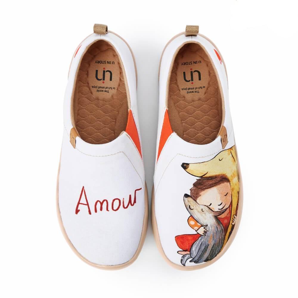 UIN Footwear Women Amour Canvas loafers