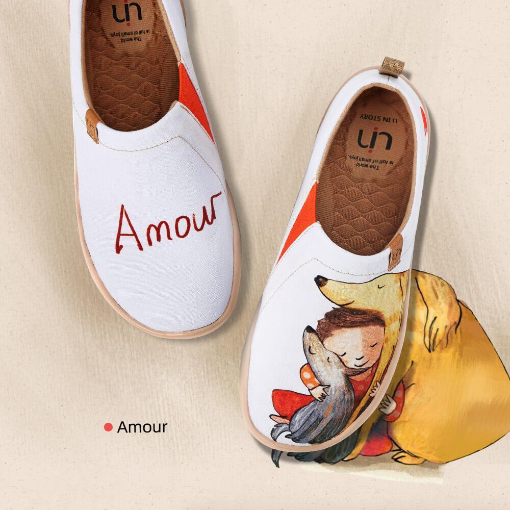 UIN Footwear Women Amour Canvas loafers