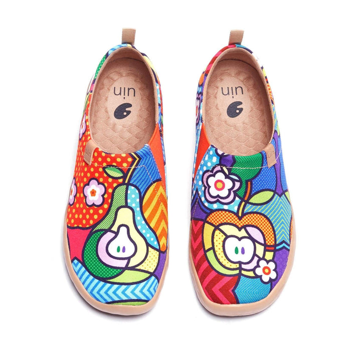 UIN Footwear Women Apple Pear Women Canvas loafers