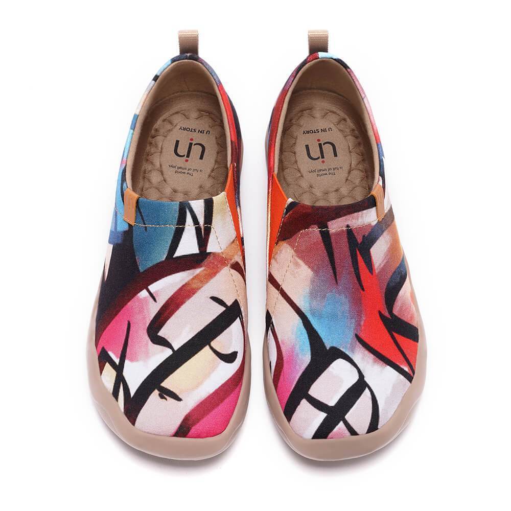 Artfully Yours Adult Painted Canvas Shoes | UIN Footwear – UIN FOOTWEAR
