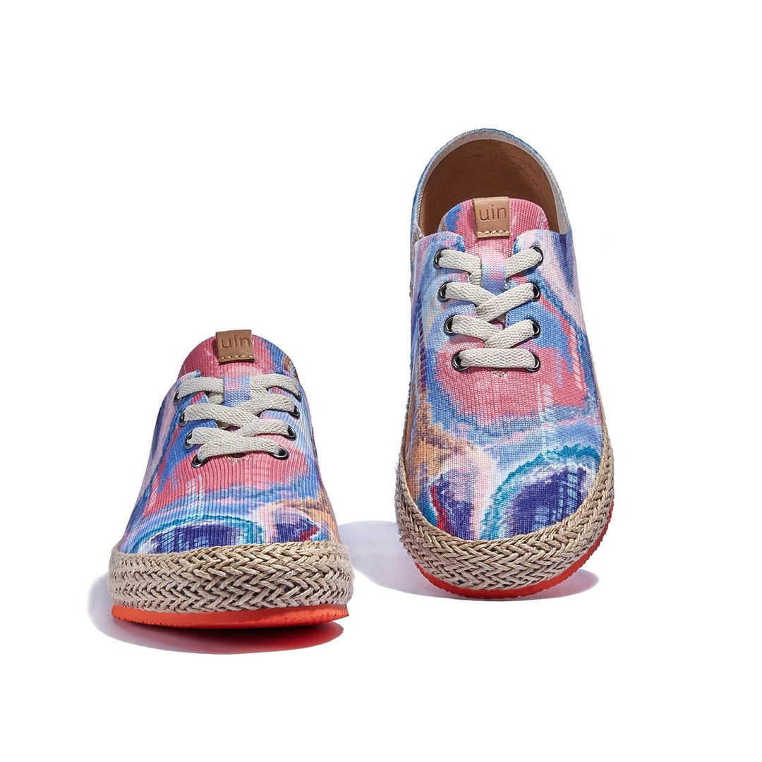 UIN Footwear Women Aurora Refraction Formentera I Women Canvas loafers