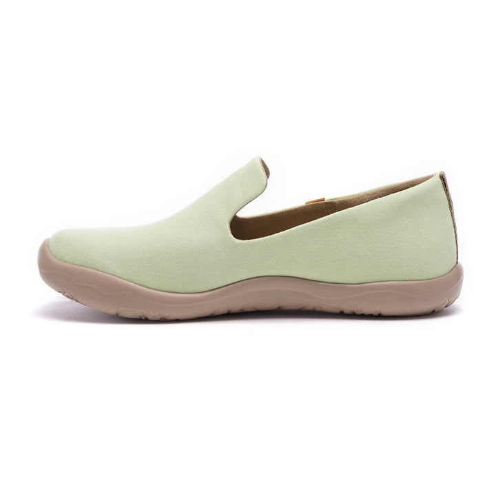 UIN Footwear Women Barcelona Canvas Light Green Canvas loafers