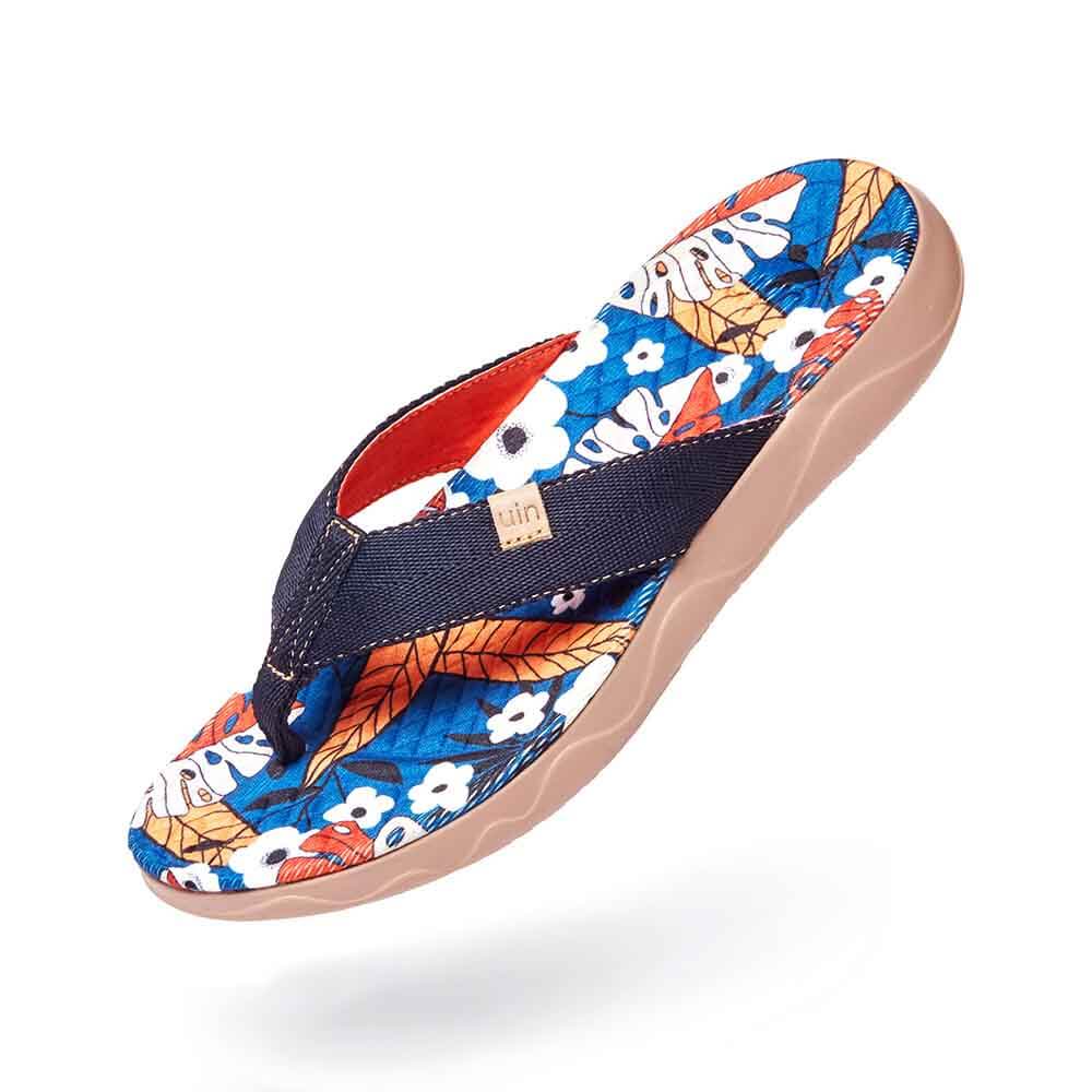 UIN Footwear Women Breezing Summer Women Majorca Flip Flops-US Local Delivery Canvas loafers