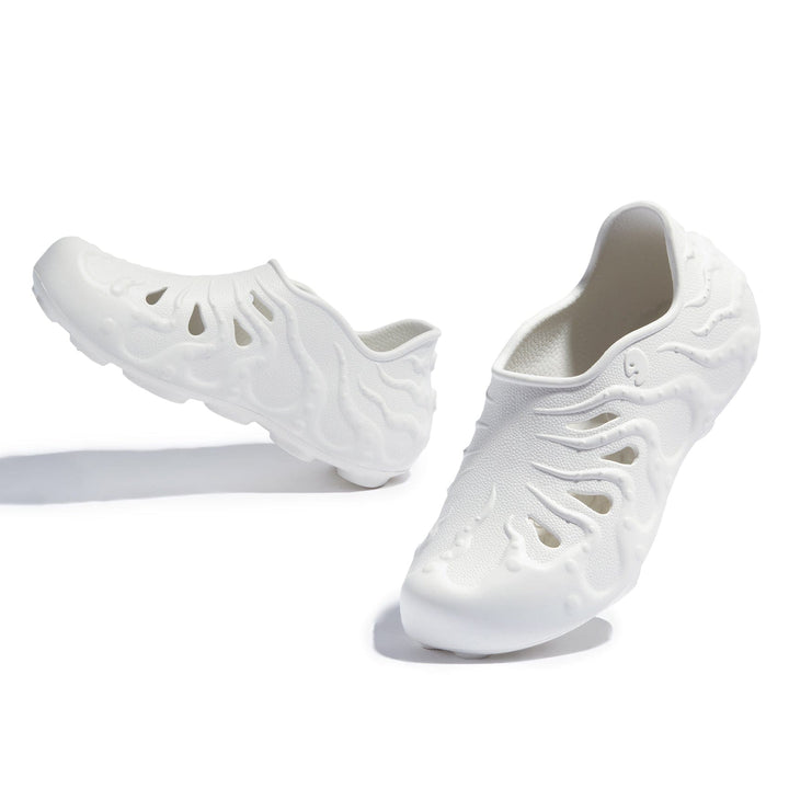 UIN Footwear Women Bright-Moon White Octopus II Women Canvas loafers
