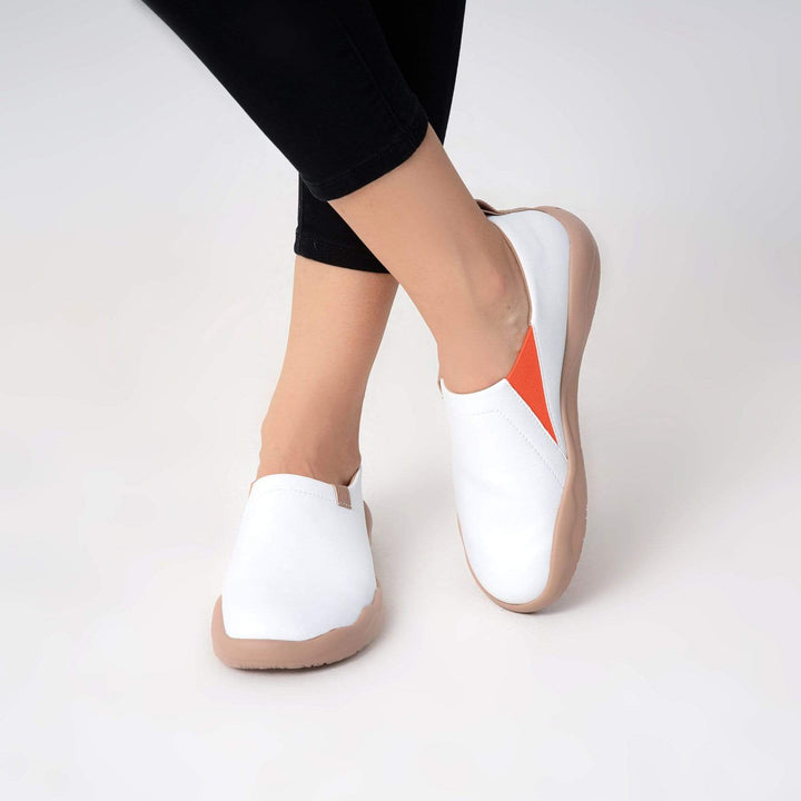 UIN Footwear Women Bright White Toledo II  Women Canvas loafers